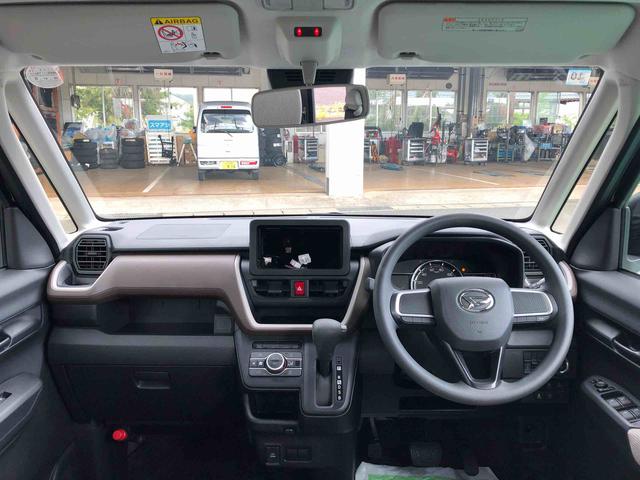 ムーヴX 4WD 走行距離4875km4WD スマートアシスト 14インチフルホイールキャップ プッシュボタンスタート キーフリーシステム 左側パワースライドドア(山形県)の中古車