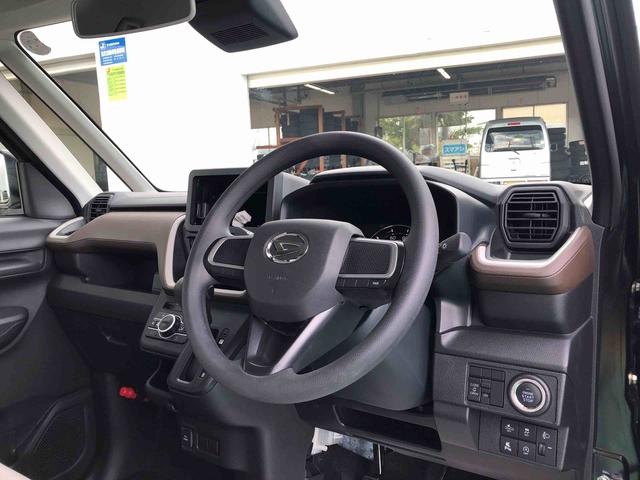 ムーヴX 4WD 走行距離4875km4WD スマートアシスト 14インチフルホイールキャップ プッシュボタンスタート キーフリーシステム 左側パワースライドドア(山形県)の中古車