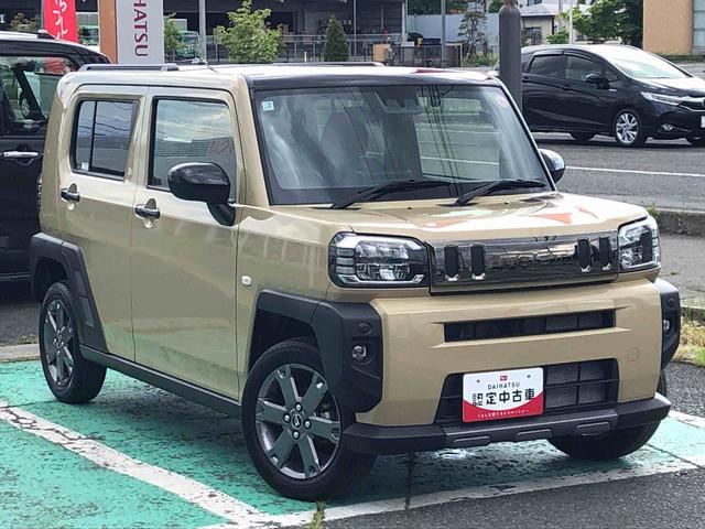 タフトG ダーククロムベンチャー 4WD 8155km走行4WD スマートアシスト ディスプレイオーディオ アルミホイール オートエアコン レーダークルーズコントロール 電動パーキングブレーキ 前席シートヒーター(山形県)の中古車