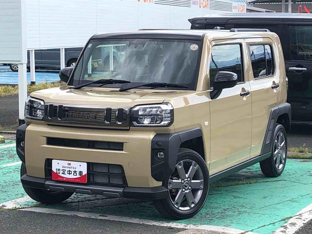 タフトG ダーククロムベンチャー 4WD 8155km走行4WD スマートアシスト ディスプレイオーディオ アルミホイール オートエアコン レーダークルーズコントロール 電動パーキングブレーキ 前席シートヒーター(山形県)の中古車