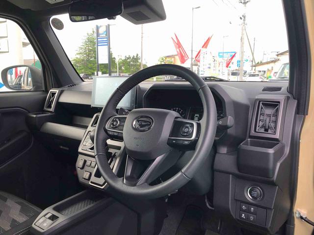 タフトG ダーククロムベンチャー 4WD 8155km走行4WD スマートアシスト ディスプレイオーディオ アルミホイール オートエアコン レーダークルーズコントロール 電動パーキングブレーキ 前席シートヒーター(山形県)の中古車