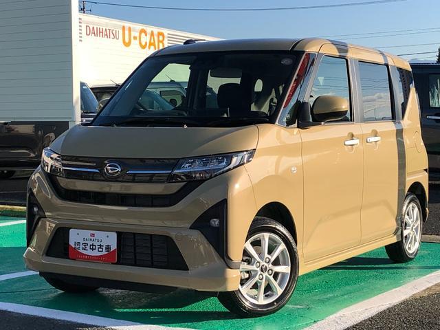 ムーヴＧ　４ＷＤ　走行距離４９５５ｋｍ４ＷＤ　スマートアシスト　プッシュボタンスタート　キーフリーシステム　９インチディスプレイオーディオ　電動パーキングブレーキ　左側パワースライドドア　アルミホイール　オートエアコン（山形県）の中古車