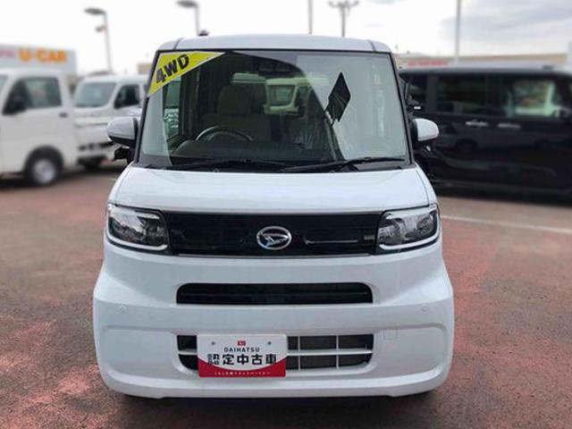 タントウェルカムシートリフトＸ　走行距離６６７１ｋｍ・車検整備付き４ＷＤ　スマートアシスト　助手席回転シート　キーフリーシステム　オートエアコン　両側パワースライドドア　プッシュボタンスタート（山形県）の中古車