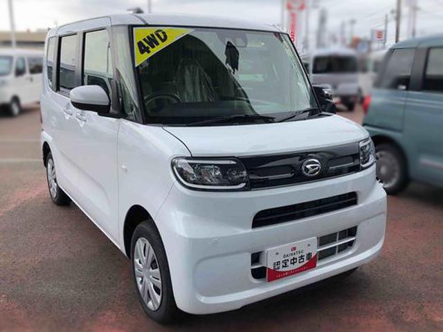 タントウェルカムシートリフトＸ　走行距離６６７１ｋｍ・車検整備付き４ＷＤ　スマートアシスト　助手席回転シート　キーフリーシステム　オートエアコン　両側パワースライドドア　プッシュボタンスタート（山形県）の中古車