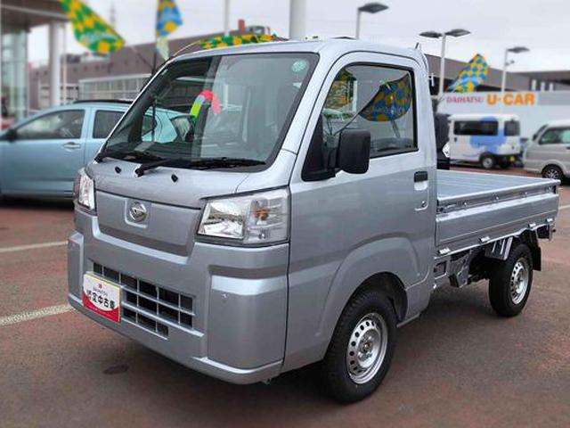 ハイゼットトラックスタンダード　４ＷＤ　走行距離１０ｋｍ４ＷＤ　スマートアシスト　キーレスエントリー　ＡＭ／ＦＭラジオ　１２Ｖ電源　マニュアルエアコン　アイドリングストップ　スーパーＵＶカットガラス（山形県）の中古車