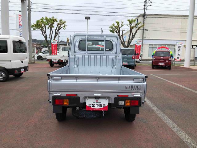 ハイゼットトラックスタンダード　４ＷＤ　走行距離１０ｋｍ４ＷＤ　スマートアシスト　キーレスエントリー　ＡＭ／ＦＭラジオ　１２Ｖ電源　マニュアルエアコン　アイドリングストップ　スーパーＵＶカットガラス（山形県）の中古車