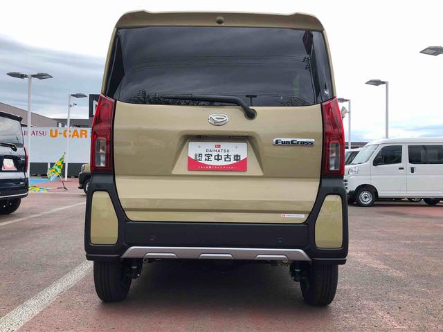 タントファンクロス　４ＷＤ　走行距離４４７５ｋｍ４ＷＤ　スマートアシスト　アルミホイール　ステアリングスイッチ　キーフリーシステム　プッシュボタンスタート　オートエアコン（山形県）の中古車