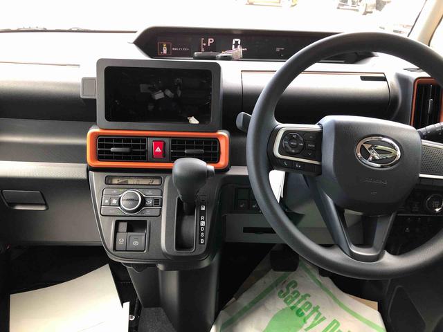 タントファンクロス 4WD 走行距離10km4WD スマートアシスト 14インチアルミホイール オートエアコン デジタルメーター ステアリングスイッチ キーフリーシステム 防汚加工シートバック 電動パーキングブレーキ(山形県)の中古車