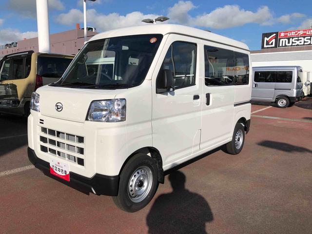 ハイゼットカーゴDX 4WD 走行距離1200km・AM/FMラジオ4WD スマートアシスト コーナーセンサー AM/FMラジオ スライドドア スチールホイール 12V電源 アイドリングストップ(山形県)の中古車