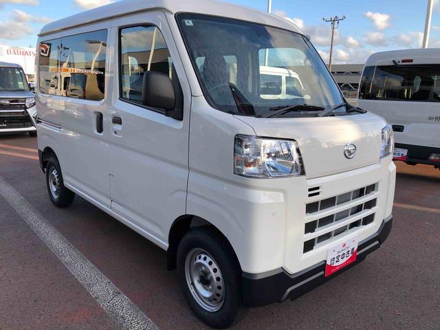 ハイゼットカーゴＤＸ　４ＷＤ　走行距離６１５ｋｍ・ＡＭ／ＦＭラジオ４ＷＤ　スマートアシスト　ＡＭ／ＦＭラジオ　コーナーセンサー　マニュアルエアコン　スチールホイール　キーレスエントリー　スライドドア（山形県）の中古車