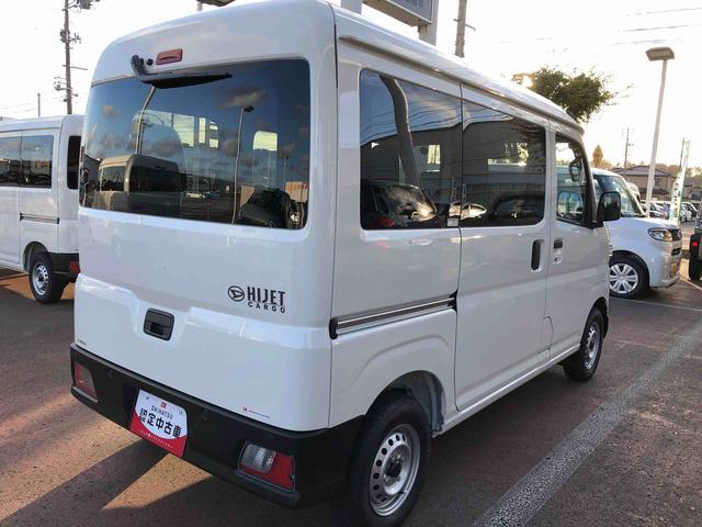 ハイゼットカーゴＤＸ　４ＷＤ　走行距離６１５ｋｍ・ＡＭ／ＦＭラジオ４ＷＤ　スマートアシスト　ＡＭ／ＦＭラジオ　コーナーセンサー　マニュアルエアコン　スチールホイール　キーレスエントリー　スライドドア（山形県）の中古車