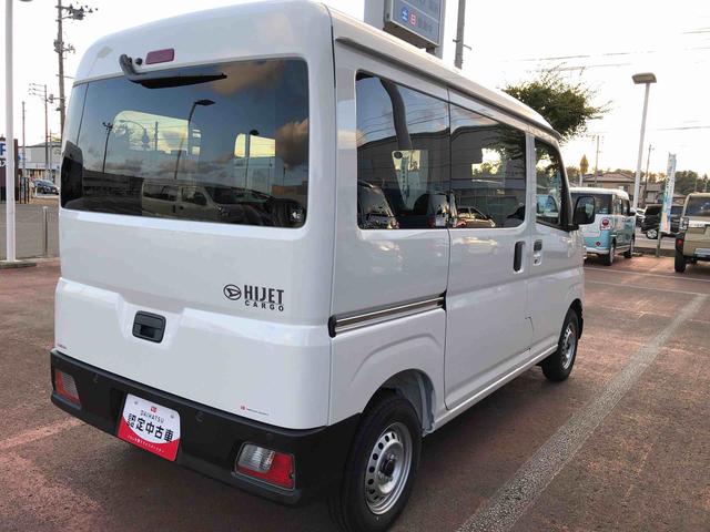 ハイゼットカーゴＤＸ　４ＷＤ　走行距離１７０４ｋｍ・ＡＭ／ＦＭラジオ４ＷＤ　スマートアシスト　ＡＭ／ＦＭラジオ　コーナーセンサー　スチールホイール　キーレスエントリー　スライドドア　マニュアルエアコン（山形県）の中古車