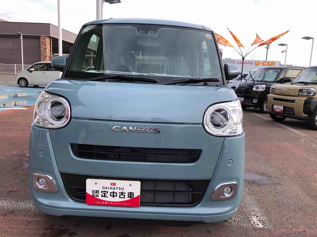 ムーヴキャンバスセオリーG 4WD 走行距離3417km4WD スマートアシスト フルホイールキャップ オートエアコン 電動パーキングブレーキ キーフリーシステム スライドドア(山形県)の中古車