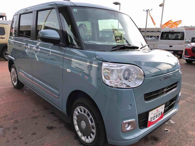 ムーヴキャンバスセオリーG 4WD 走行距離3417km4WD スマートアシスト フルホイールキャップ オートエアコン 電動パーキングブレーキ キーフリーシステム スライドドア(山形県)の中古車