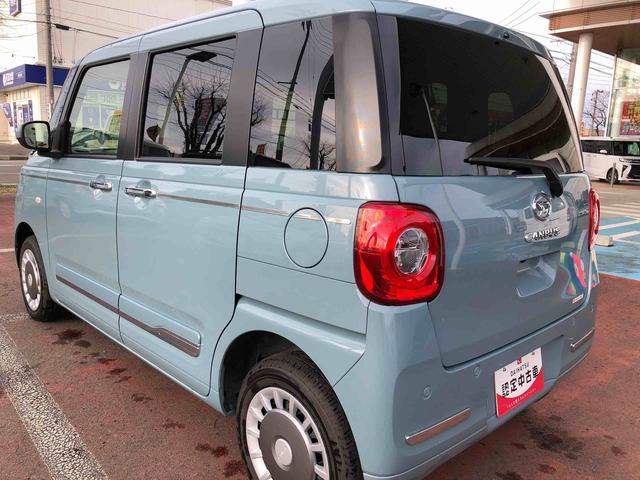 ムーヴキャンバスセオリーG 4WD 走行距離3417km4WD スマートアシスト フルホイールキャップ オートエアコン 電動パーキングブレーキ キーフリーシステム スライドドア(山形県)の中古車