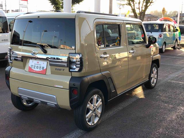 タフトG クロムベンチャー 4WD 走行距離42km4WD スマートアシスト 15インチアルミホイール コーナーセンサー キーフリーシステム プッシュボタンスタート オートエアコン(山形県)の中古車