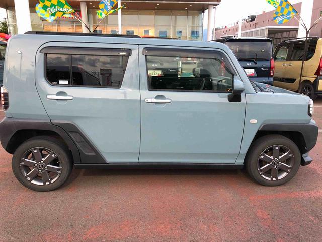 タフトＧターボ　２ＷＤ　走行距離４３６７０ｋｍ２ＷＤ　スマートアシスト　１５インチアルミホイール　オートエアコン　カーナビ　プッシュボタンスタート　キーフリー　ステアリングスイッチ（山形県）の中古車
