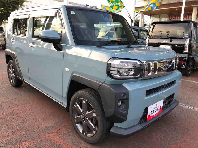 タフトＧターボ　２ＷＤ　走行距離４３６７０ｋｍ２ＷＤ　スマートアシスト　１５インチアルミホイール　オートエアコン　カーナビ　プッシュボタンスタート　キーフリー　ステアリングスイッチ（山形県）の中古車