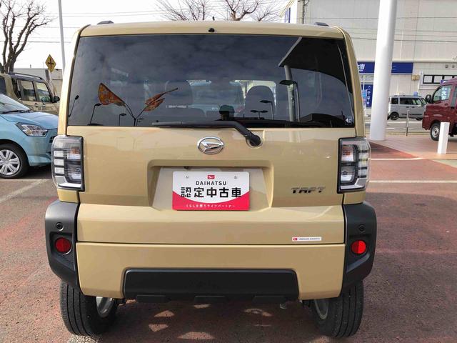 タフトＧ　２ＷＤ　走行距離１６４４５ｋｍ・車検整備付き２ＷＤ　スマートアシスト　ステアリングスイッチ　キーフリーシステム　プッシュボタンスタート　オートエアコン　電動パーキングブレーキ（山形県）の中古車