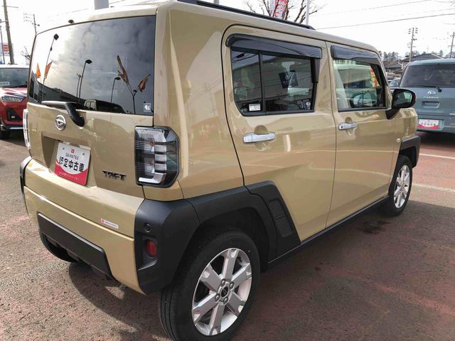 タフトＧ　２ＷＤ　走行距離１６４４５ｋｍ・車検整備付き２ＷＤ　スマートアシスト　ステアリングスイッチ　キーフリーシステム　プッシュボタンスタート　オートエアコン　電動パーキングブレーキ（山形県）の中古車