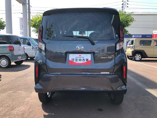 ムーヴＧ　４ＷＤ　走行距離２５ｋｍ４ＷＤ　スマートアシスト　１４インチアルミホイール　ステアリングスイッチ　電動パーキングブレーキ　プッシュボタンスタート　オートエアコン（山形県）の中古車