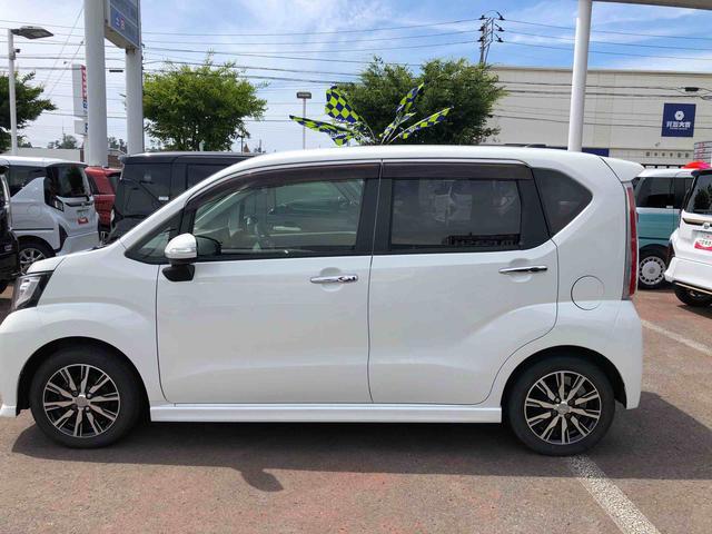 ムーヴカスタム X ハイパーSA 4WD 走行距離58953km4WD スマートアシスト プッシュボタンスタート キーフリーシステム アルミホイール オートエアコン カーナビゲーション フロントフォグランプ(山形県)の中古車