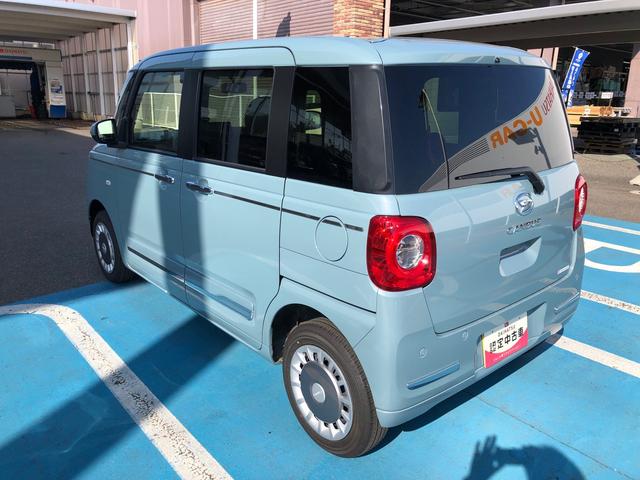 ムーヴキャンバスセオリーG 6359km走行4WD スマートアシスト プッシュボタンスタート キーフリーシステム 両側パワースライドドア ディスプレイオーディオ フロントフォグランプ バックモニター(山形県)の中古車