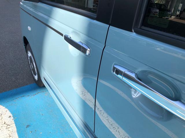 ムーヴキャンバスセオリーG 6359km走行4WD スマートアシスト プッシュボタンスタート キーフリーシステム 両側パワースライドドア ディスプレイオーディオ フロントフォグランプ バックモニター(山形県)の中古車