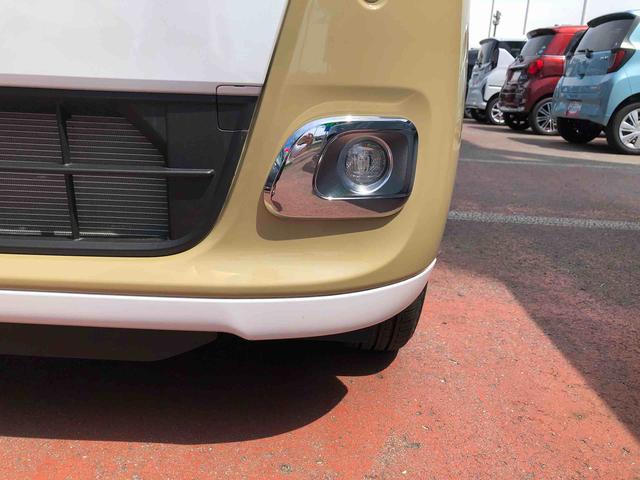 ムーヴキャンバスストライプスＧ　４ＷＤ　走行距離１３ｋｍ４ＷＤ　スマートアシスト　１４インチフルホイールキャップ　電動パーキングブレーキ　フルＬＥＤヘッドランプ　運転席／助手席シートヒーター　ＴＦＴカラーマルチインフォメーションディスプレイ（山形県）の中古車