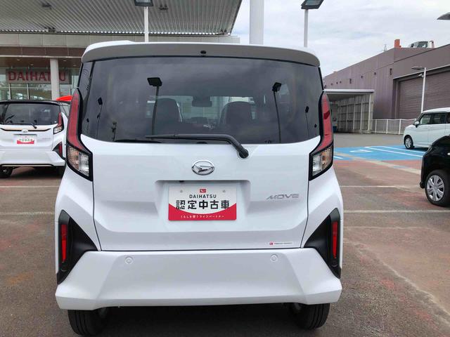 ムーヴG 4WD 走行距離2138km4WD スマートアシスト 14インチアルミホイール LEDヘッドランプ 電動パーキングブレーキ 左側パワースライドドア サイドストーンガード(山形県)の中古車