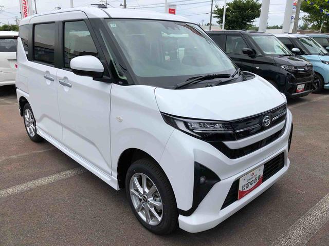 ムーヴG 4WD 走行距離2138km4WD スマートアシスト 14インチアルミホイール LEDヘッドランプ 電動パーキングブレーキ 左側パワースライドドア サイドストーンガード(山形県)の中古車