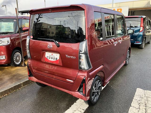 タントカスタムＸ４ＷＤ・スマートアシスト・両側パワースライドドア・フロントフォグランプ・ドアミラーターンランプ・ステアリングスイッチ・アルミホイール・オートエアコン（山形県）の中古車