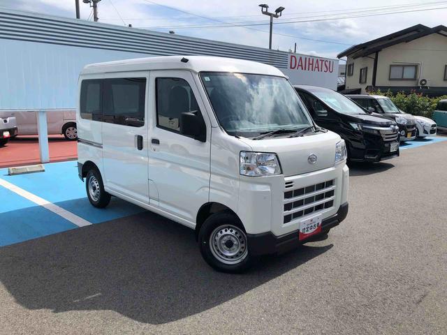 ハイゼットカーゴＤＸ　４ＷＤ　走行距離９２２ｋｍ・ＡＭ／ＦＭラジオ４ＷＤ　スマートアシスト　ＡＭ／ＦＭラジオ　コーナーセンサー　スチールホイール　マニュアルエアコン　キーレスエントリー　アイドリングストップ（山形県）の中古車
