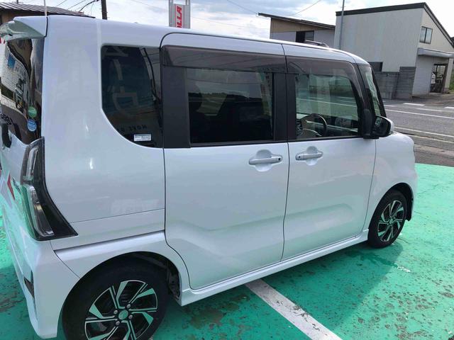 タントカスタムＸ　４ＷＤ　車検整備付き・カーナビ４ＷＤ　スマートアシスト　車検整備付き　オートエアコン　カーナビ　１５インチアルミホイール　コーナーセンサー　電動パーキングブレーキ（山形県）の中古車