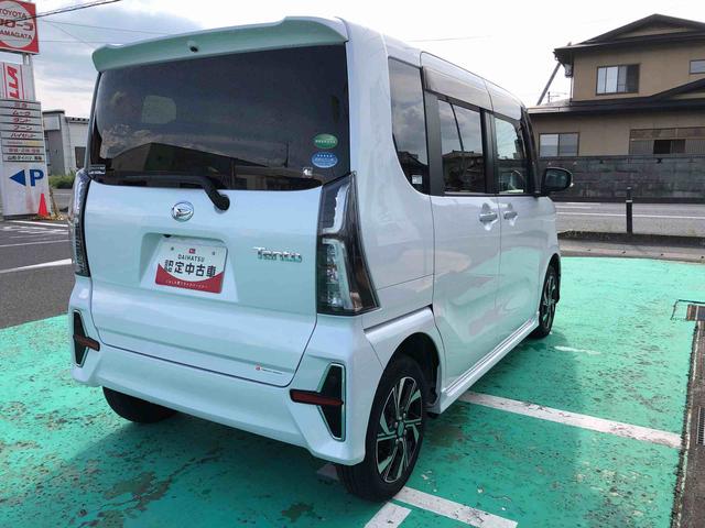 タントカスタムＸ　４ＷＤ　車検整備付き・カーナビ４ＷＤ　スマートアシスト　車検整備付き　オートエアコン　カーナビ　１５インチアルミホイール　コーナーセンサー　電動パーキングブレーキ（山形県）の中古車