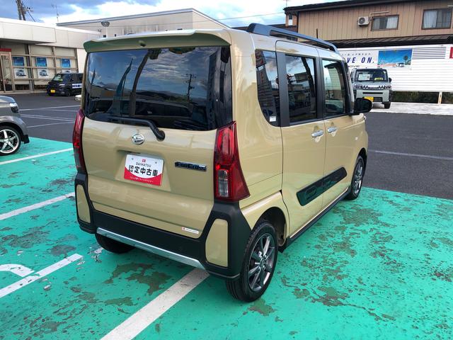 タントファンクロス　４ＷＤ　パワースライドドア４ＷＤ　スマートアシスト　電動パーキングブレーキ　両側パワースライドドア　キーフリー　アルミホイール　ステアリングスイッチ（山形県）の中古車