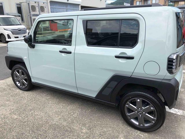 タフトＧターボ　ダーククロムベンチャー　４ＷＤ　走行４７１４ｋｍ４ＷＤ　スマートアシスト　電動パーキングブレーキ　プッシュボタンスタート　キーフリー　コーナーセンサー　ステアリングスイッチ（山形県）の中古車