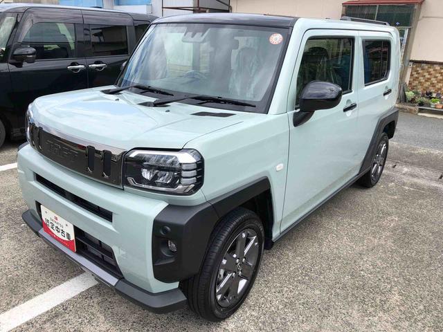 タフトＧターボ　ダーククロムベンチャー　４ＷＤ　走行４７１４ｋｍ４ＷＤ　スマートアシスト　電動パーキングブレーキ　プッシュボタンスタート　キーフリー　コーナーセンサー　ステアリングスイッチ（山形県）の中古車