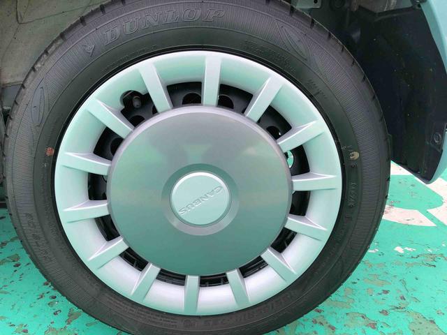 ムーヴキャンバスセオリーG 走行距離4436km LEDフォグランプ4WD スマートアシスト プッシュボタンスタート キーフリーシステム フルLEDヘッドランプ LEDフォグランプ 14インチフルホイールキャップ 本革巻きステアリングホイール(山形県)の中古車