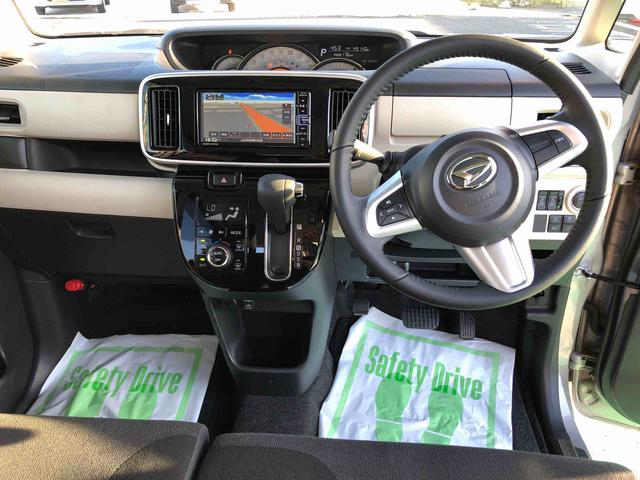 ムーヴキャンバスＧブラックアクセントリミテッド　ＳＡIII　４ＷＤ４ＷＤ　スマートアシスト　フルホイールキャップ　カーナビ　ベンチシート　ステアリングスイッチ　オートエアコン（山形県）の中古車
