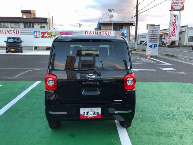 ムーヴキャンバスセオリーＧターボ　４ＷＤ　走行距離１１６６ｋｍ４ＷＤ　スマートアシスト　フルホイールキャップ　プッシュボタンスタート　キーフリーシステム　オートエアコン　ベンチシート（山形県）の中古車