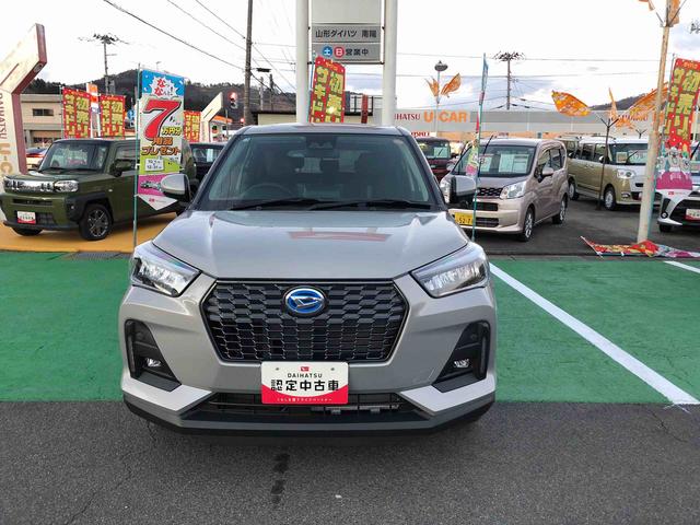 ロッキープレミアムＧ　ＨＥＶ　２ＷＤ　走行距離３４９４ｋｍ２ＷＤ　スマートアシスト　アルミホイール　オートエアコン　コーナーセンサー　キーフリーシステム　電動パーキングブレーキ（山形県）の中古車