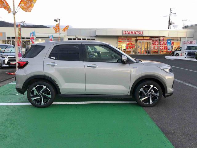 ロッキープレミアムＧ　ＨＥＶ　２ＷＤ　走行距離３４９４ｋｍ２ＷＤ　スマートアシスト　アルミホイール　オートエアコン　コーナーセンサー　キーフリーシステム　電動パーキングブレーキ（山形県）の中古車