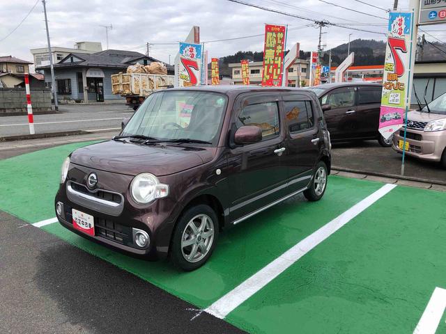 ミラココアココアＸ　４ＷＤ　走行距離５３４７０ｋｍ・ＣＤチューナー４ＷＤ　スマートアシスト　車検整備付き　アルミホイール　ＣＤチューナー　オートエアコン　アイドリングストップ（山形県）の中古車