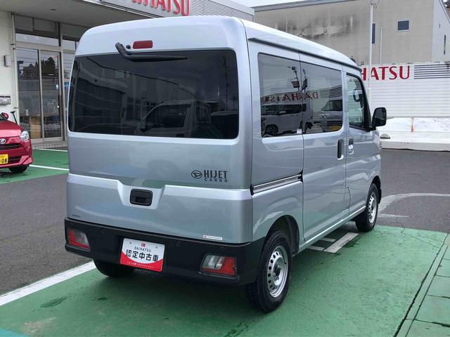 ハイゼットカーゴDX 4WD 走行距離5577km・AM/FMラジオ4WD スマートアシスト キーレスエントリー コーナーセンサー マニュアルエアコン AM/FMラジオ オーバーヘッドコンソール(山形県)の中古車