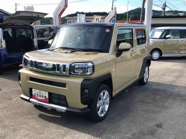タフトＧ　クロムベンチャー　４ＷＤ　走行距離３９１８ｋｍ４ＷＤ　スマートアシスト　１５インチアルミホイール　ステアリングスイッチ　電動パーキングブレーキ　プッシュボタンスタート　オートエアコン（山形県）の中古車