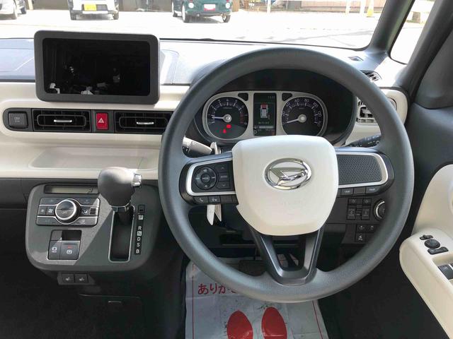 ムーヴキャンバスストライプスＧ　２ＷＤ　走行距離９８８８ｋｍ２ＷＤ　スマートアシスト　両側パワースライドドア　フルホイールキャップ　フルＬＥＤヘッドランプ　オートエアコン　キーフリーシステム（山形県）の中古車