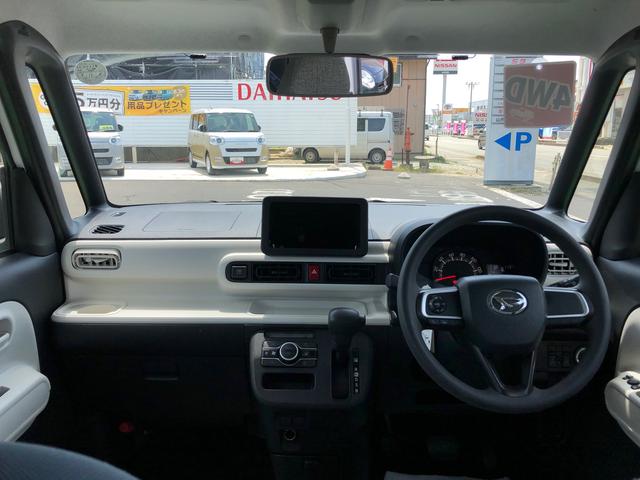 ムーヴキャンバスストライプスX 4WD 走行距離43966km4WD スマートアシスト 14インチフルホイールキャップ 両側パワースライドドア ステアリングスイッチ プッシュボタンスタート(山形県)の中古車