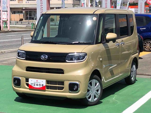 タントＸリミテッド　４ＷＤ　走行距離３０７８ｋｍ４ＷＤ　スマートアシスト　１４インチフルホイールキャップ　ステアリングスイッチ　電動パーキングブレーキ　両側パワースライドドア（山形県）の中古車