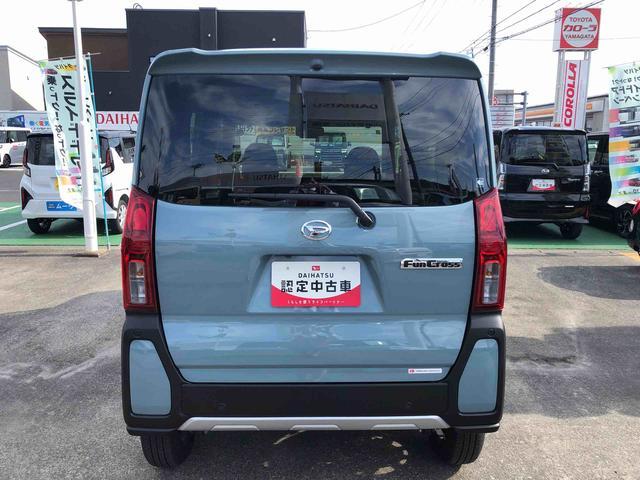 タントファンクロス　４ＷＤ　走行距離３０６１ｋｍ４ＷＤ　スマートアシスト　両側パワースライドドア　電動パーキングブレーキ　ステアリングスイッチ　プッシュボタンスタート　アルミホイール（山形県）の中古車